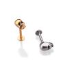 Buy cheap Hot Sale Fashion Silver Skull Barbell Lip Bar Body Piercing Jewelry from wholesalers