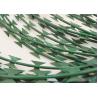 Buy cheap Stainless Steel Razor Barbed Wire 10mm Length PVC Coating from wholesalers