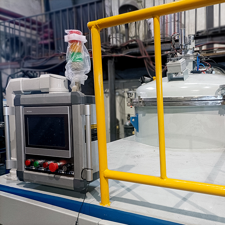 Atmosphere Protective Sintering Induction Furnace 2400C High Temp For Lithium Battery Materials