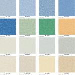 Cleanroom Homogeneous Vinyl Sheet Flooring 2m Vinyl Floor For Hospital