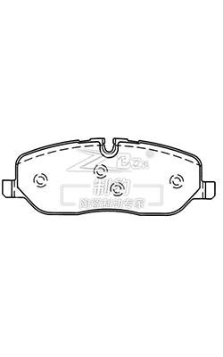 Buy cheap LUCAS Land Rover Discovery 3 Front Ceramic Brake Pads D1098 , SEE500020 from wholesalers
