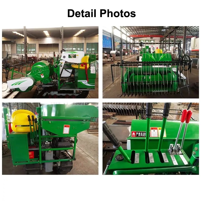 Low Failure Rate Paddy Cutting Machine Width 1200mm Rice Cutter Harvester
