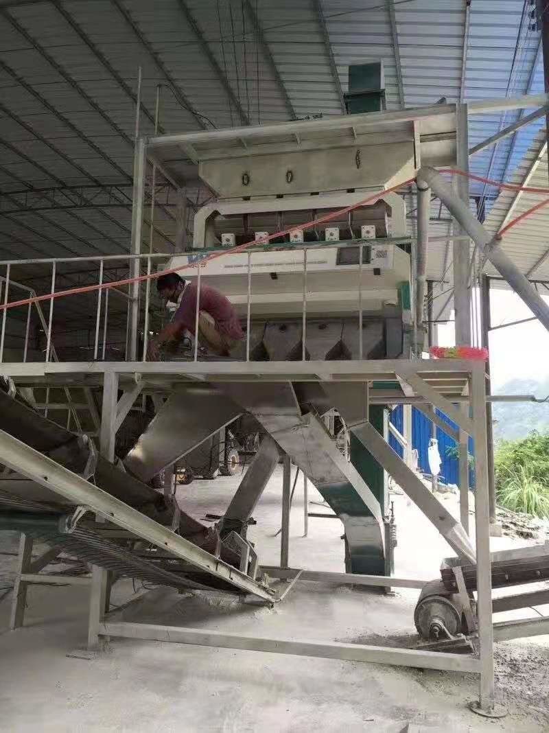 Intelligent Salt Color Sorter Machine Clean Select For Salt Processing Plant