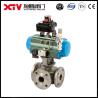 Buy cheap Estimated Delivery Time Stainless Steel ANSI T Type Square Three-Way Ball Valve 150LB from wholesalers