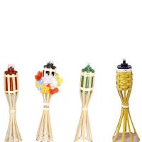 Buy cheap 180cm Natural Bamboo Torch Bamboo Tiki Torches For Garden Lighting Luau Party product