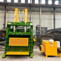 Buy cheap Vertical Tyre Baler Machine Iron Metal Hydraulic Press Baler product