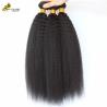 Buy cheap Brazilian Weaving Yaki Straight Human Hair Kinky Straight Bundles Thick Bundles from wholesalers