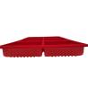 Buy cheap Red Velvet Plastic Blister Tray Six Compartments Blister Pack Tray For Snacks from wholesalers