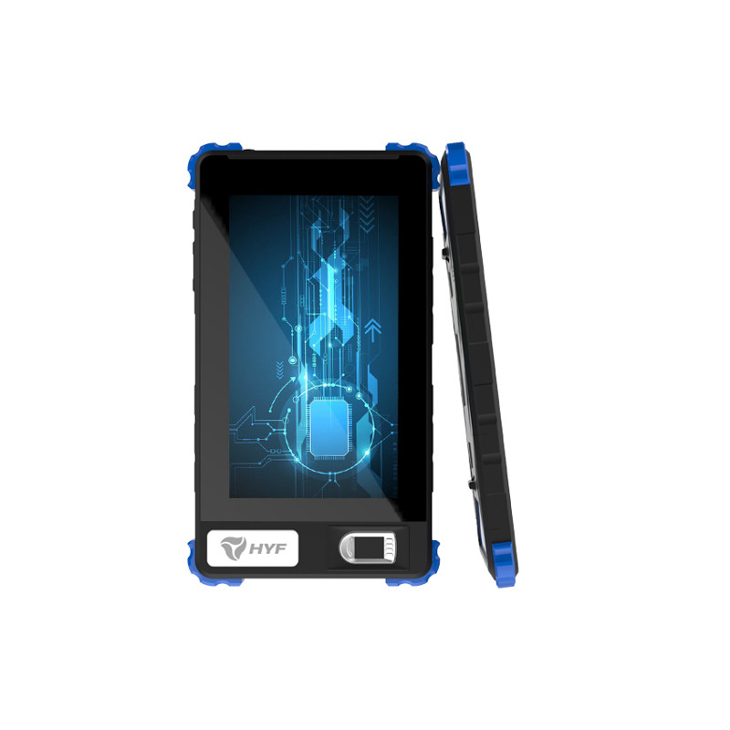 Slim Handheld Biometric Device Rugged Tablet PC Terminal 7 Inch 4000mAH