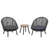 Buy cheap 420mm Height Rattan Wicker Coffee Table from wholesalers