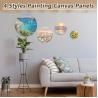 Buy cheap Matte Finish Round Painting Canvas Panel , Drawing Canvas Board For Oil Painting from wholesalers