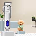 Rechargeable Cordless Electric Hair Clippers Ultralight Pet Grooming 110-240V