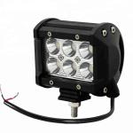 12V 24V Off Road 4x4 Mini 18W LED Light Bar For Cars / 4.5 Inch LED Work Light
