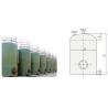 Buy cheap Industrial Chemical FRP GRP Glass Vertical Storage Tank Professional Liquid Tank from wholesalers