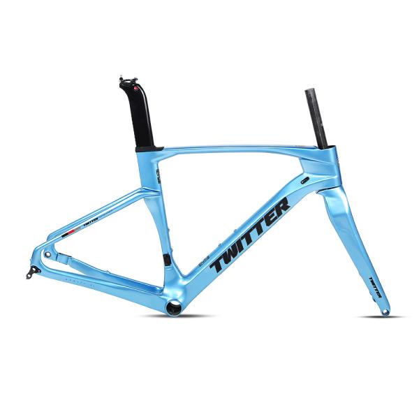 Buy cheap 700×40C Carbon Road Bicycle Frame 54cm TWITTER GRAVEL V3 Disc EPS from wholesalers