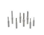 1/4'' Shank Two Flutes TCT Straight Bits For Wood Cutting / Carbide Solid End