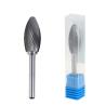 Buy cheap H Shape 6mm Flame Carbide Burr / Die Grinder Bits For Aluminum Full Size from wholesalers