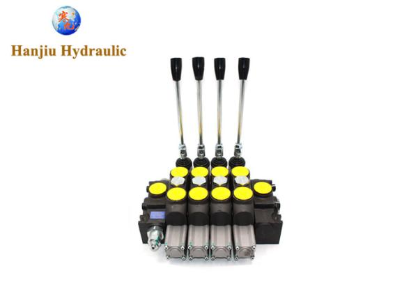 Buy cheap 4 Spool Hydraulic Control Valve Sectional Valves DCV from wholesalers