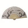 Buy cheap BSBH Chinese Craft Hand Fan Festival Gifts Custom Logo Bamboo Folding Hand Fans from wholesalers