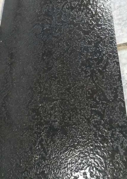 Buy cheap Nero Angola Black Polished Granite Tiles Sawn Flamed French Pattern Skirting from wholesalers