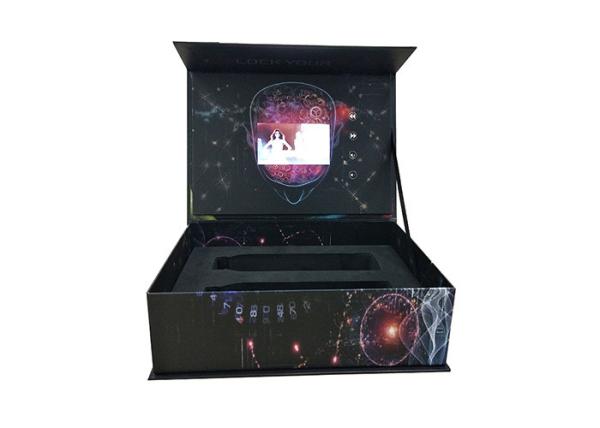 Buy cheap Commercial Paper LCD Video Packaging Box USB Connection Energy Saving from wholesalers