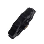 ABS Black 5 * 5 * 0.7mm Hot Bed Leveling Nut 3D Printer Accessories