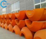 Pontons Dredging Pipe Floats Supplier HDPE Collars In Marine River Heavy Duty