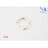 Buy cheap Brass Color D Ring Buckle 19mm Inner Size Purse Metal Hardware OEM Or ODM Accepted from wholesalers