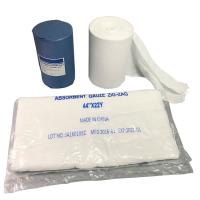 Buy cheap Medical Dressing Surgical Absorbent Medical 100Yard 4 Ply Cotton Hospital Gauze product