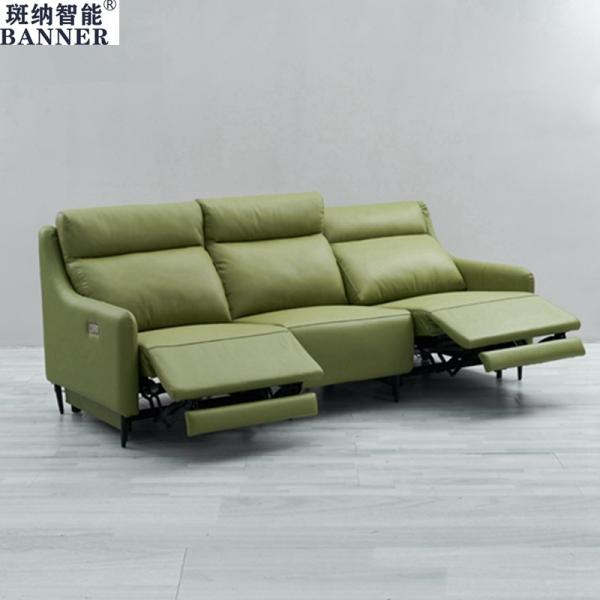 Buy cheap BN Italian Minimalist Leather Smart Sofa Space Capsule Electric Functional Sofa Intelligent Furniture Recliner Bed Sofa from wholesalers