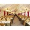 Buy cheap Purple Heavy Duty PVC Event Tent Wedding Tent with Inside Decorations With Self - Cleaning Ability from wholesalers