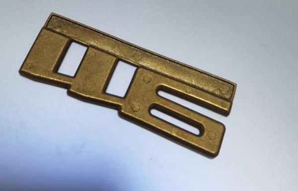 Buy cheap Grounding Reach Copper Injection Molding Parts Tumbled Finish from wholesalers
