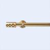 Buy cheap Rose Gold Color Metal Curtain Poles Set Aluminum 0.7mm Thickness from wholesalers