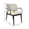 Buy cheap ODM Back Ash Wood Hotel Dining Room Chairs Leather Quilted for Party from wholesalers