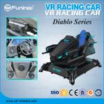 1 Player 100% Electric System 9D VR Car Racing Simulator In Theme Park