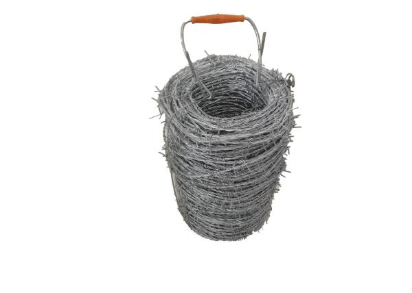 Buy cheap 25KG 2 strands Pvc Coated Barbed Wire for Livestock Fence from wholesalers
