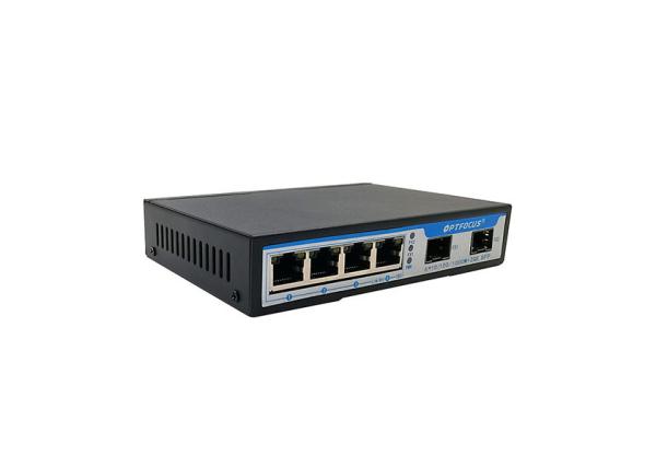 Buy cheap Network Unmanaged Fiber Switch 6 Port High Availability Excellent Heat Elimination from wholesalers