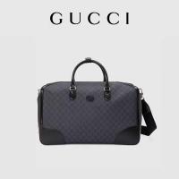 Buy cheap Black Travel GG Supreme Tote Bag Gucci Mens Messenger Canvas Interlocking Double product