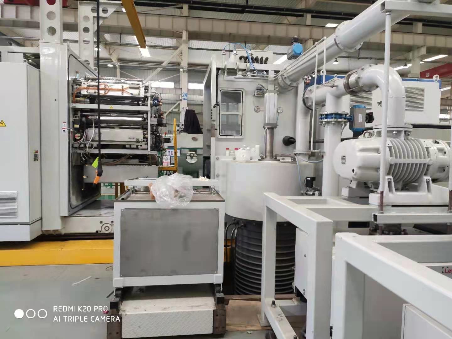 14x5.5x2.8m 50 Micron Aluminium Coating Machine , Metallizing Coating Machine
