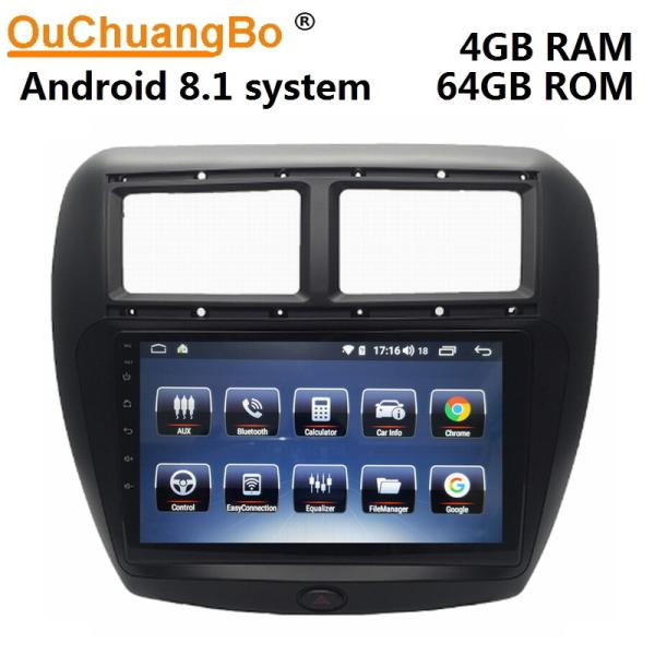 Ouchuangbo car audio radio gps for FAW V5 support BT MP3 mirror link android 8.1
