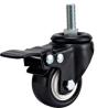 Buy cheap light duty 2" swivel black PU caster , 2.5 inch, 3 inch PU castor, small caster, lacque caster from wholesalers