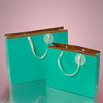 Contemporary Bespoke Jewelry Paper Bags , Printing Paper Large Gift Bags