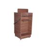 Buy cheap Four Ways Heavy Duty Slatwall Display Stand Wood 1200 * 430 * 1380 MM High Grade from wholesalers