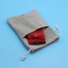 Buy cheap Laminated Small Burlap Drawstring Bags , Eco Friendly Jute Bags For Return Gifts from wholesalers