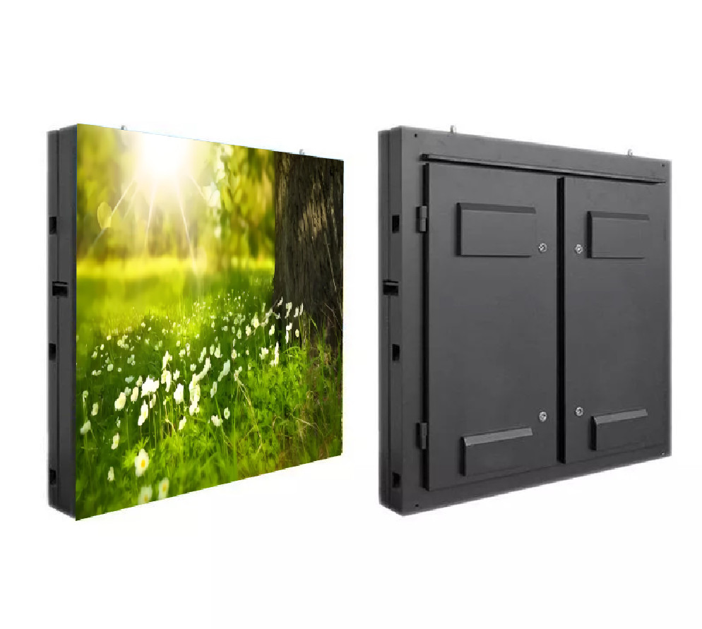 Outdoor Advertising LED Screen 5mm Pixel 1 1 Aspect Ratio 960mm Cabinet Ideal for High Humidity Zones and Prime Advertising