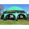 Buy cheap Inflatable Event Tent Green Black Commercial Shade Blow Up Canopy Spider Tent from wholesalers