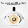 Buy cheap 110V LED Recessed Spotlights Adjustable 360 Degree Bathroom Ceiling Downlights from wholesalers