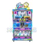 Lucky Wheel Toy Vending Mini Prize Cube Claw Machine For Adults 4 Players
