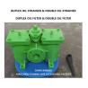 Buy cheap DOUBLE LOW PRESSURE DUPLEX OIL FILTER MODEL:AS65-0.75/0.26 CB/T425-94 from wholesalers