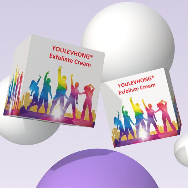 20ml 30ml Facial Exfoliator Cream for All Skin Types Fragrance free Skin